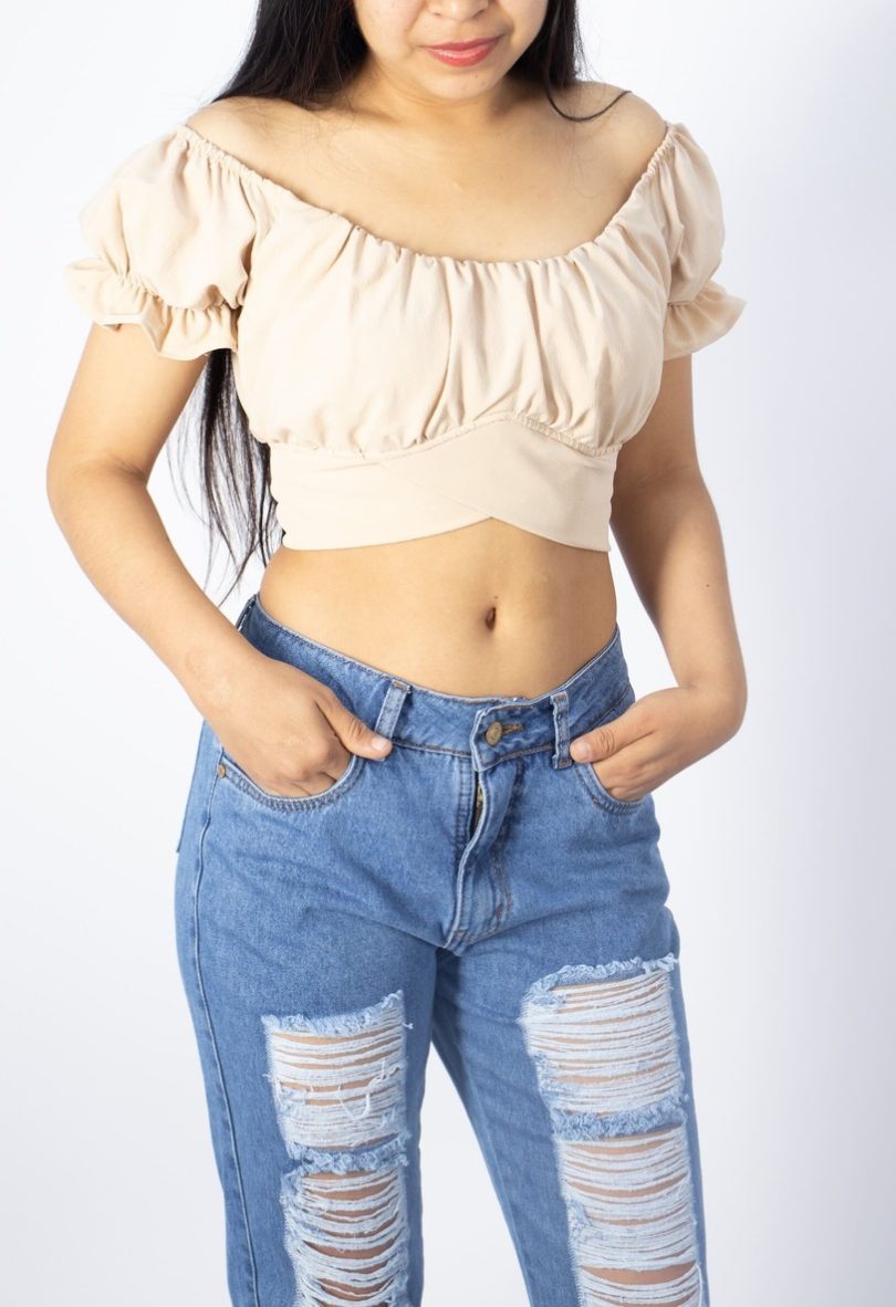 BLUSA HOMBROS DESCUBIERTOS ARIA - Imagen 2