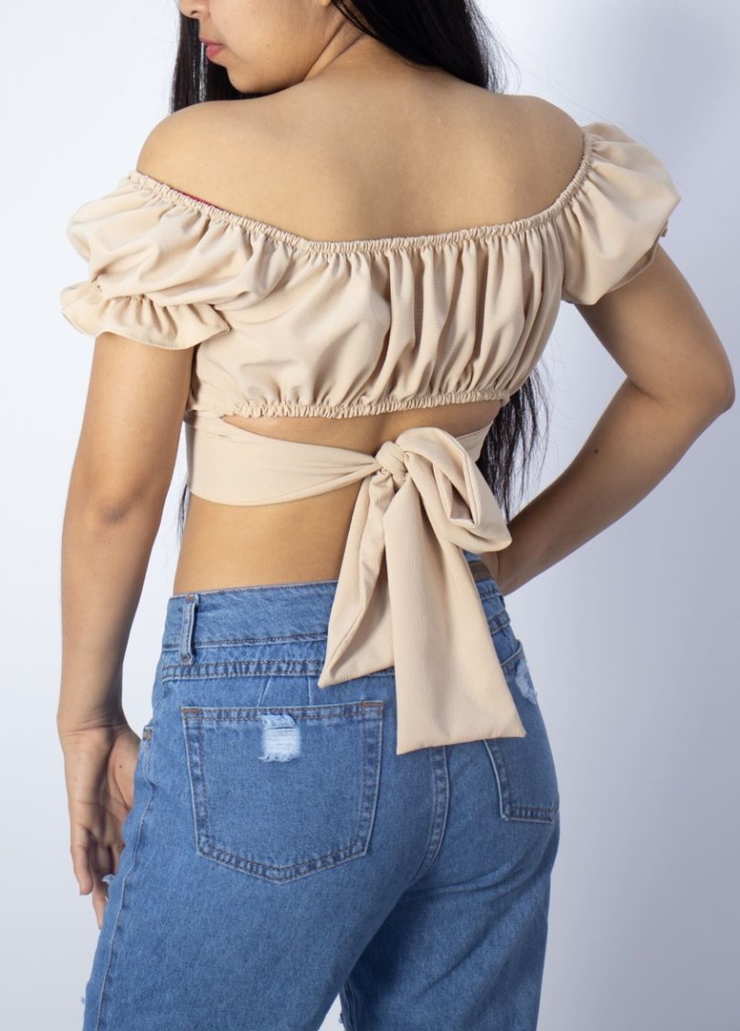 BLUSA HOMBROS DESCUBIERTOS ARIA - Imagen 3
