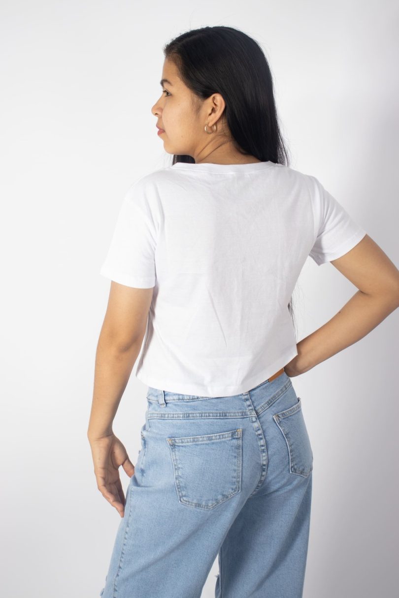HERA ROUND NECK SHORT T-SHIRT - Image 3